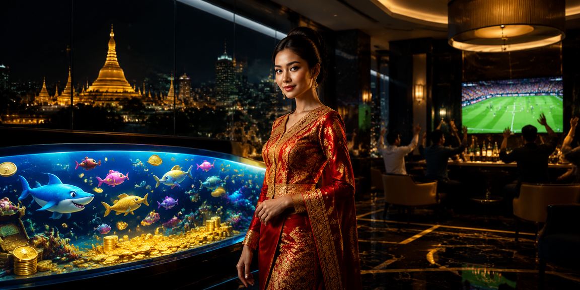 ရန်ကုန်ရွှေတိဂုံဘုရားရှေ့ ဘောလုံးလောင်းကစားခင်း